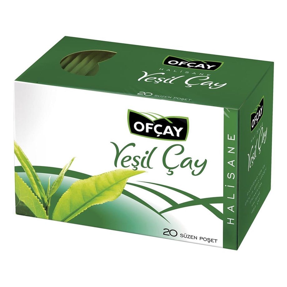 Ofçay Halisane Yeşil Çay 1,5 gr 20'li