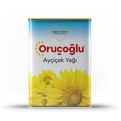 Oruçoğlu Catering Ayçiçek Yağı 18 L