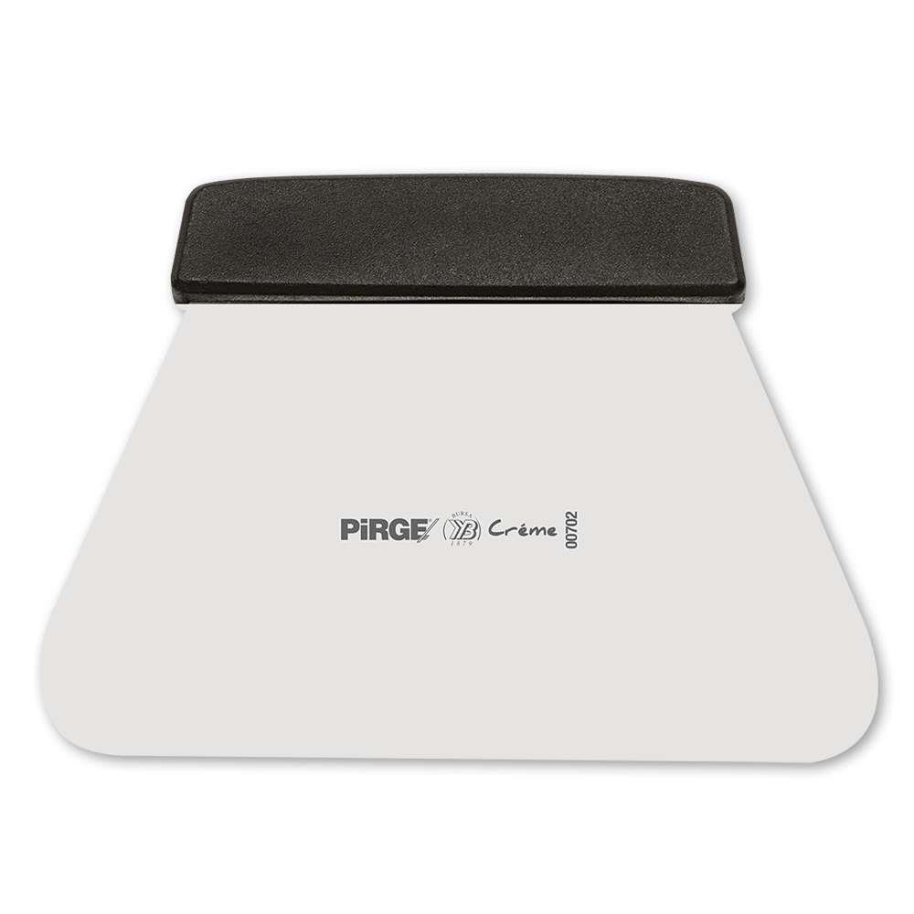 Pirge 00702-01 Creme Geniş Ağızlı Hamur Kazıyıcısı 19 cm Siyah