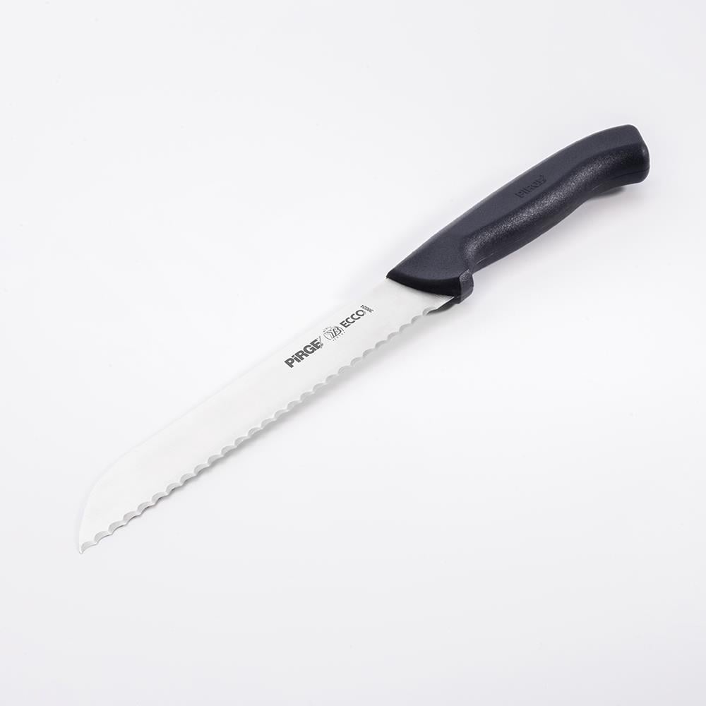 Pirge 38024-01 Ecco Ekmek Bıçağı Pro 17,5 cm Siyah