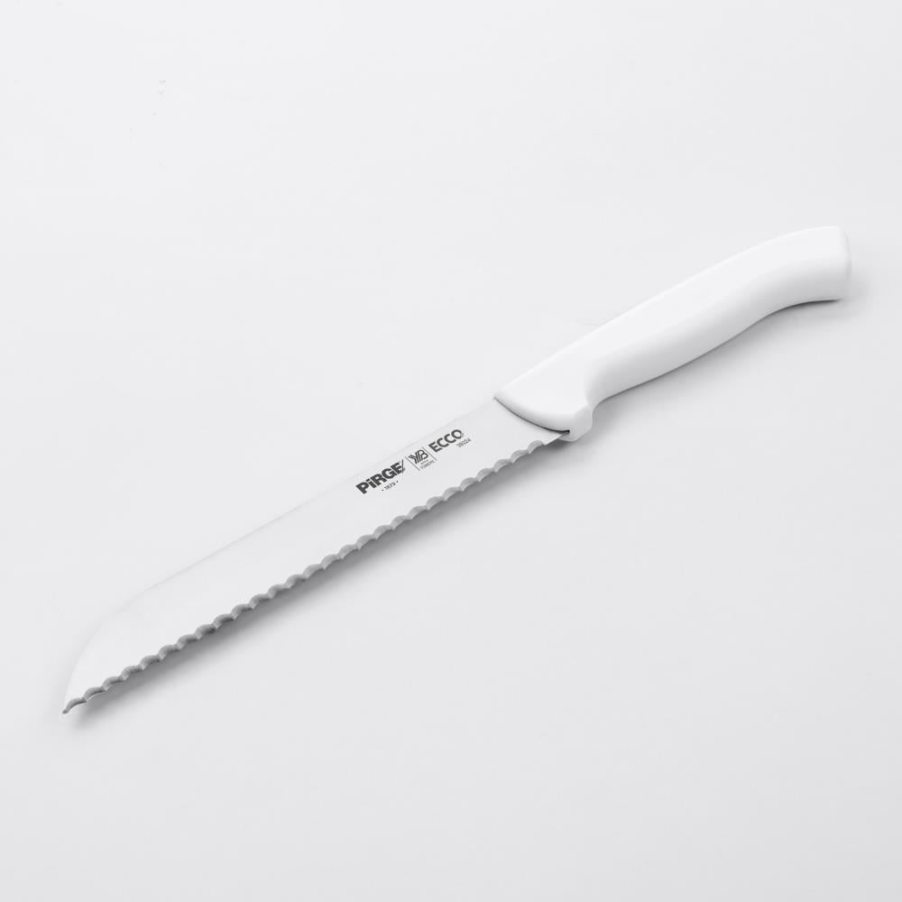 Pirge 38024-06 Ecco Ekmek Bıçağı Pro 17,5 cm Beyaz