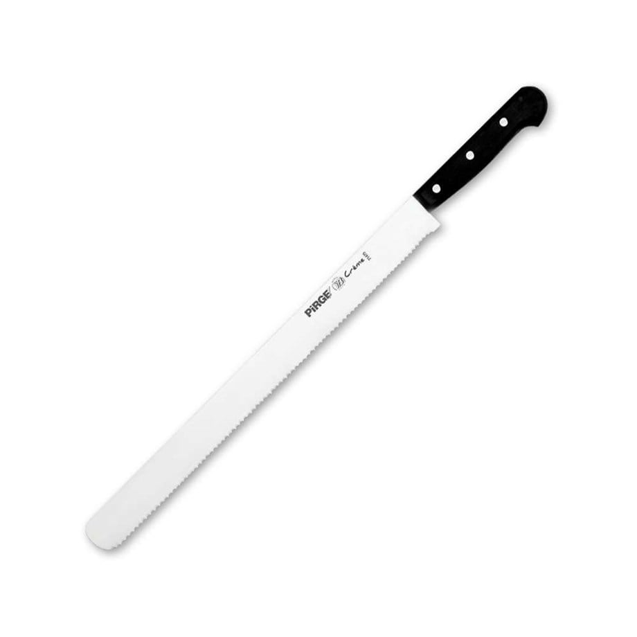 Pirge 71475 Creme Pasta Bıçağı Dişli Geniş 35 cm