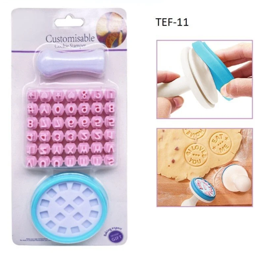Plastik Kurabiye Kaşesi (Kaşe-11)