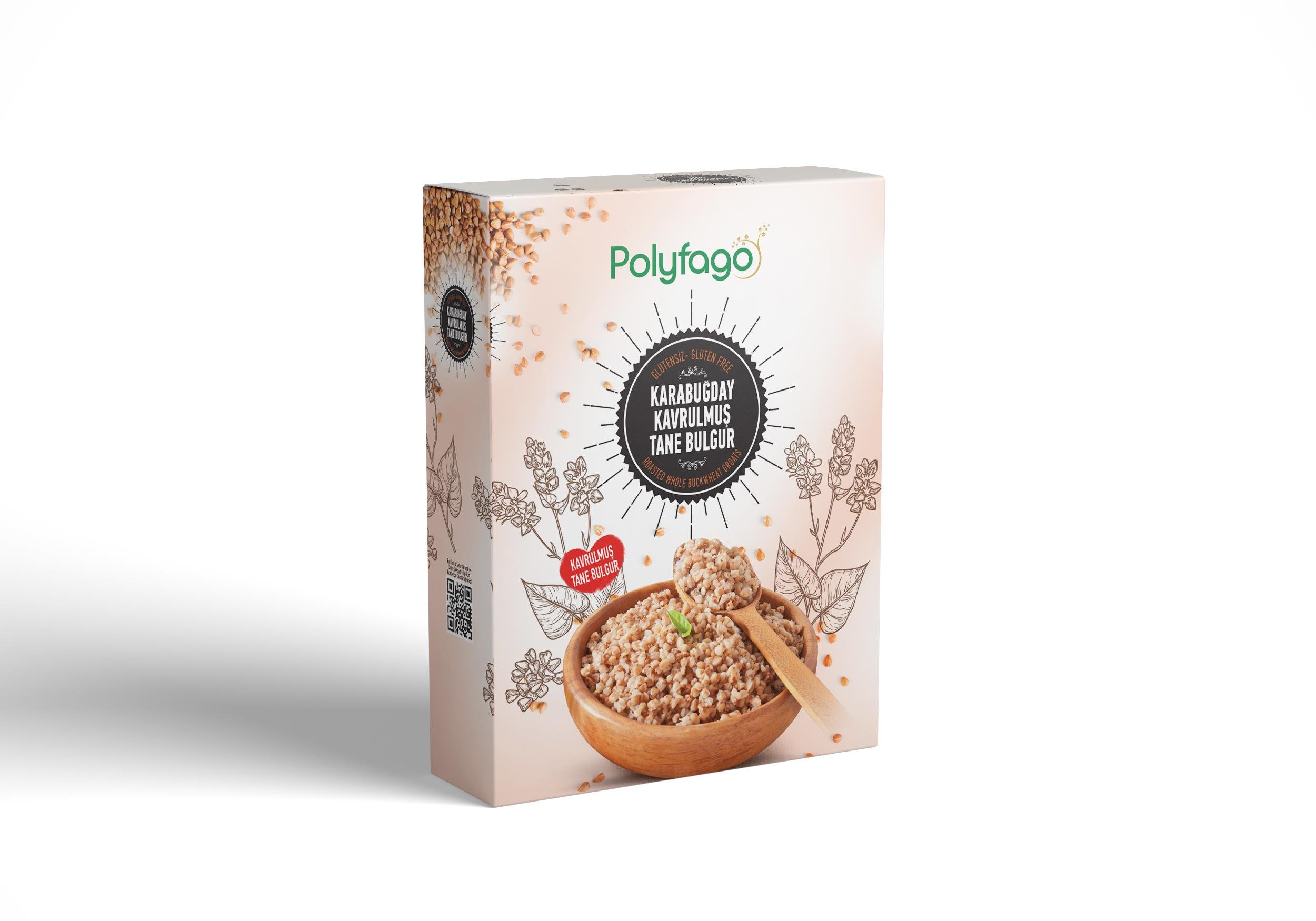 Polyfago Glutensiz İthal Karabuğday Bulgur 500 gr x 2 Adet