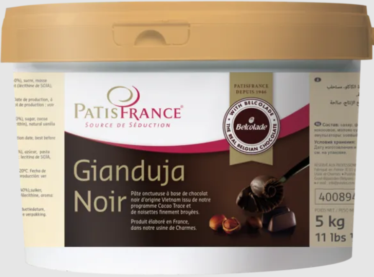 Puratos 4008944 Gianduja Bitter Pralin 5 kg