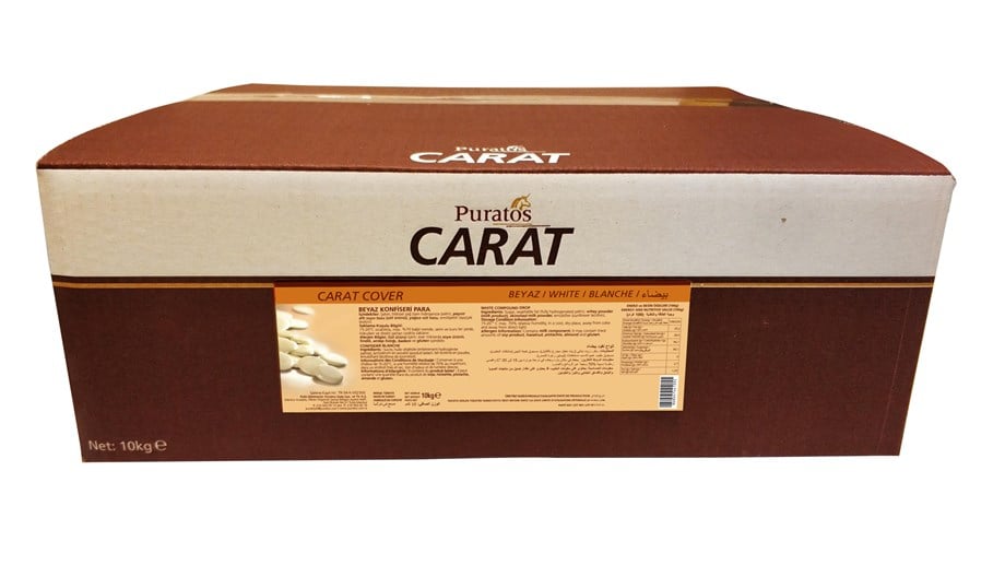 Puratos 4009255 Carat Beyaz Para Konfiseri 10 kg