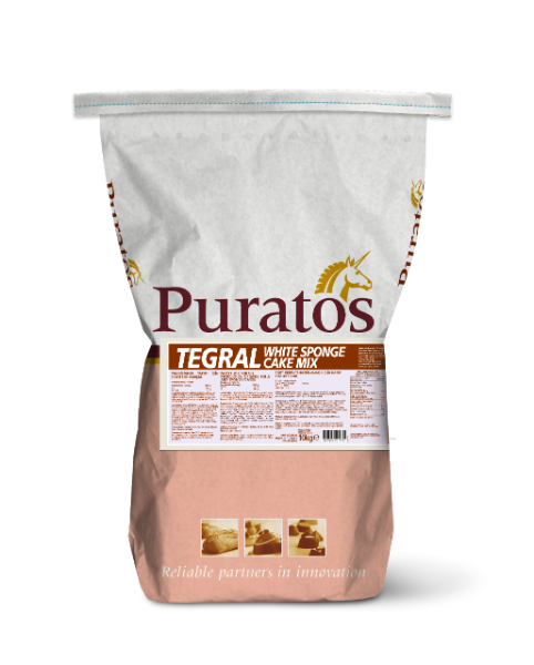 Puratos 4022580 Tegral White Sponge Cake Mix 10 kg