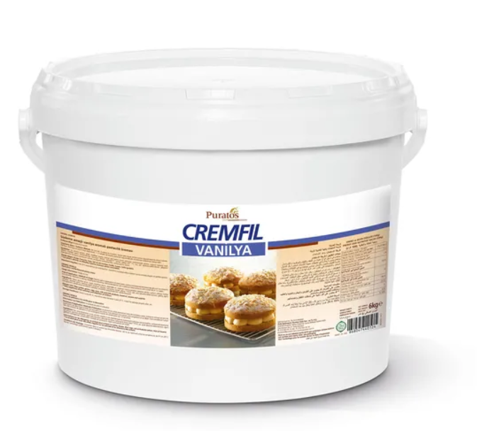 Puratos 4024092 Cremfil Vanilla Dolgu 6 kg