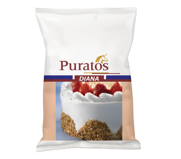 Puratos 4112030 Diana Toz Krem Şanti 1 kg