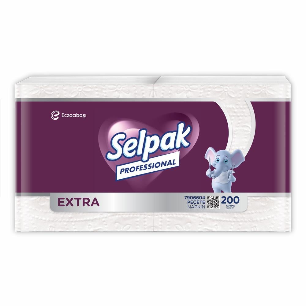 Selpak Profesyonel Extra Peçete 200'lü x 15 Adet (7906604)