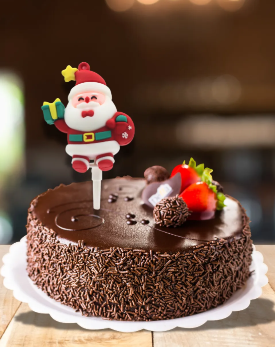 Silikon Yılbaşı Süs Noel Baba 2