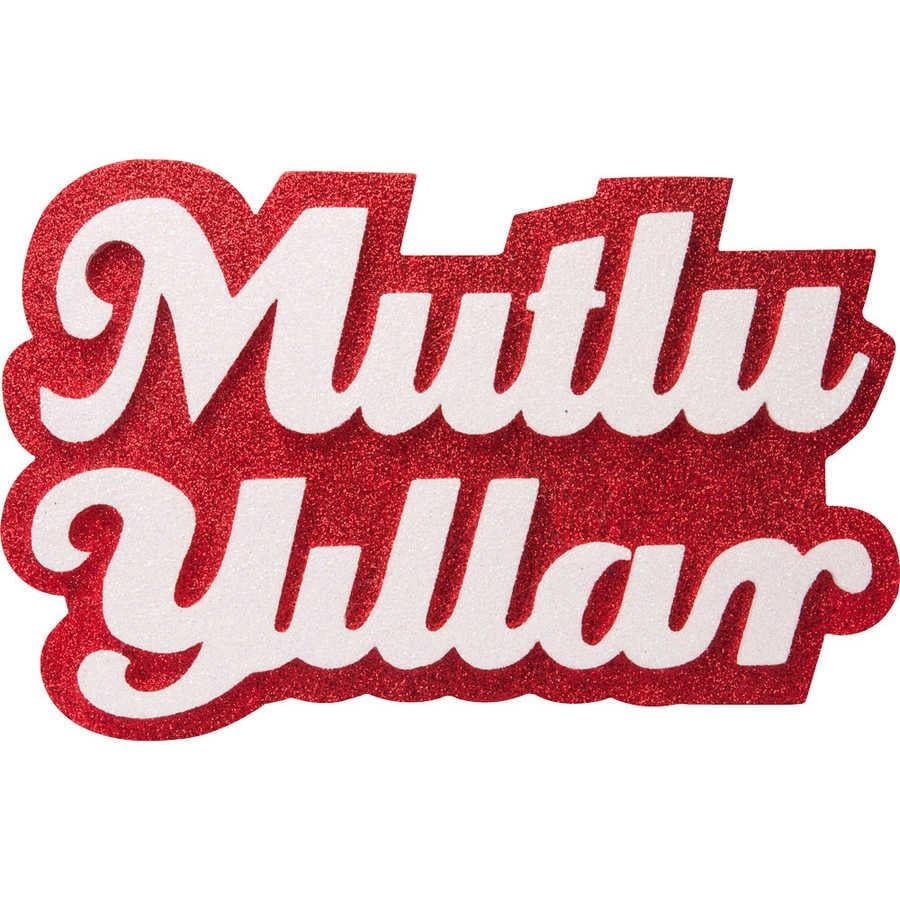 Strafor Gölgeli Mutlu Yıllar