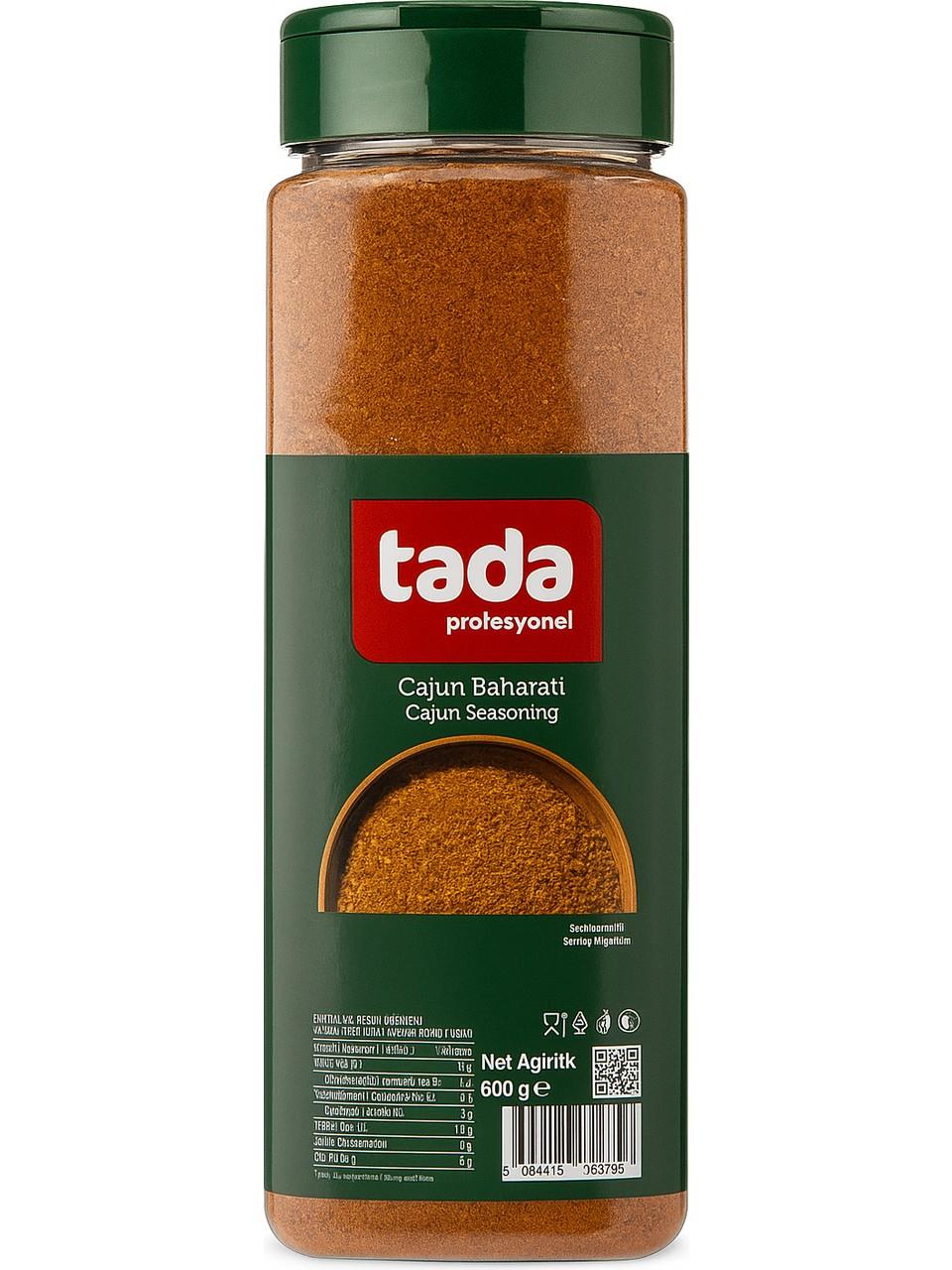 Tada Profesyonel Cajun Baharatı Pet 600 gr (31006061)