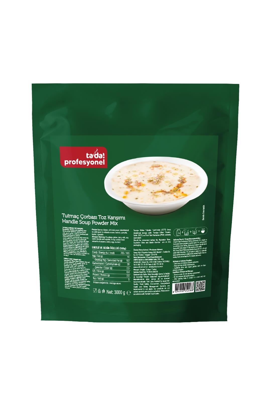 Tada Profesyonel Tutmaç Çorbası 3 kg (30103047)