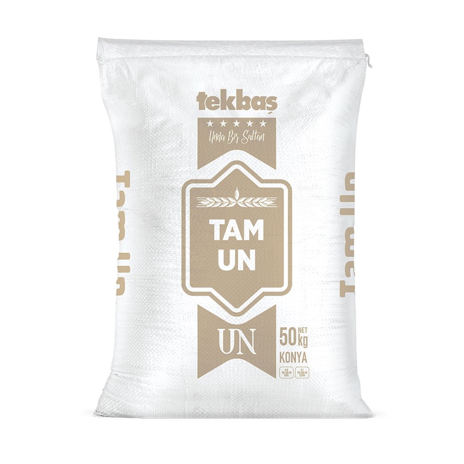Tekbaş Tam Buğday Unu 50 kg