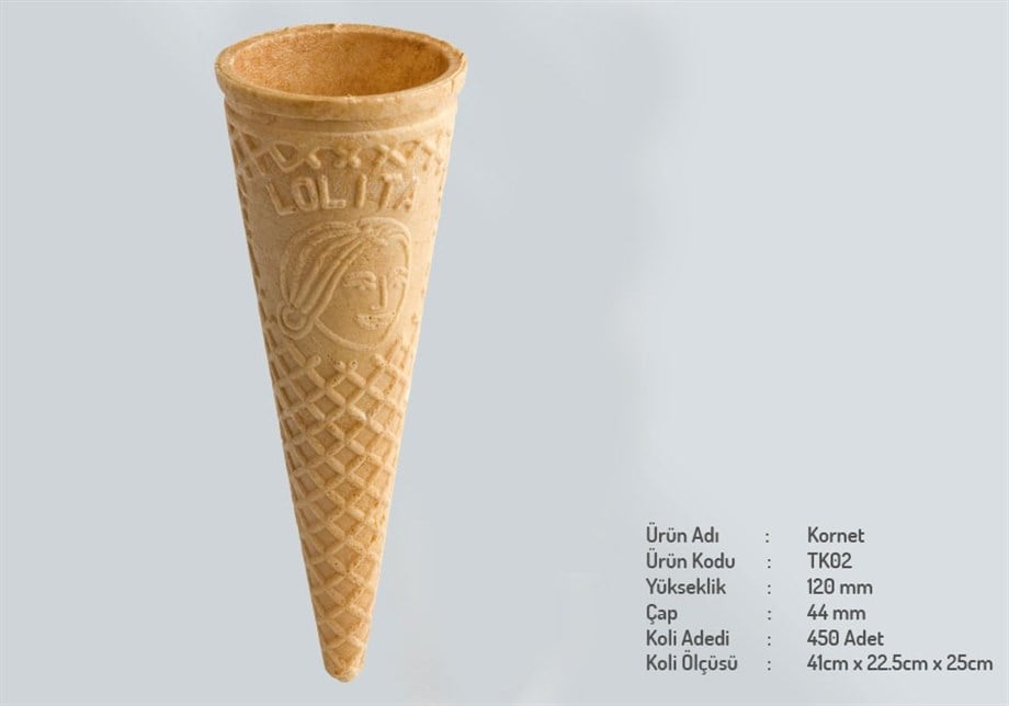 Toka Dondurma Külahı Kornet 450'li