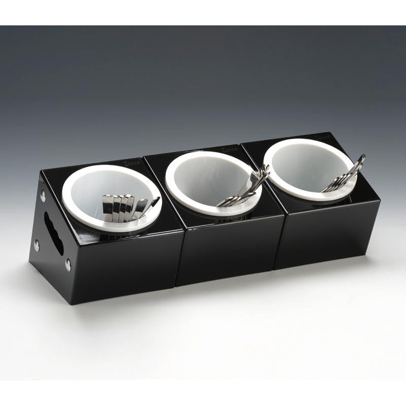 Zicco 3 Gözlü Çatal-Kaşık-Bıçak Set Standı Kod:Zcp 390