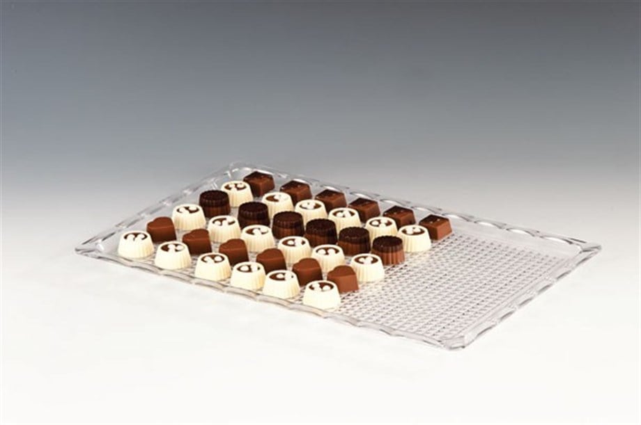 Zicco Polycarbonat Çikolata Teşhir Şeffaf 28x43 Kod:Zcp 229