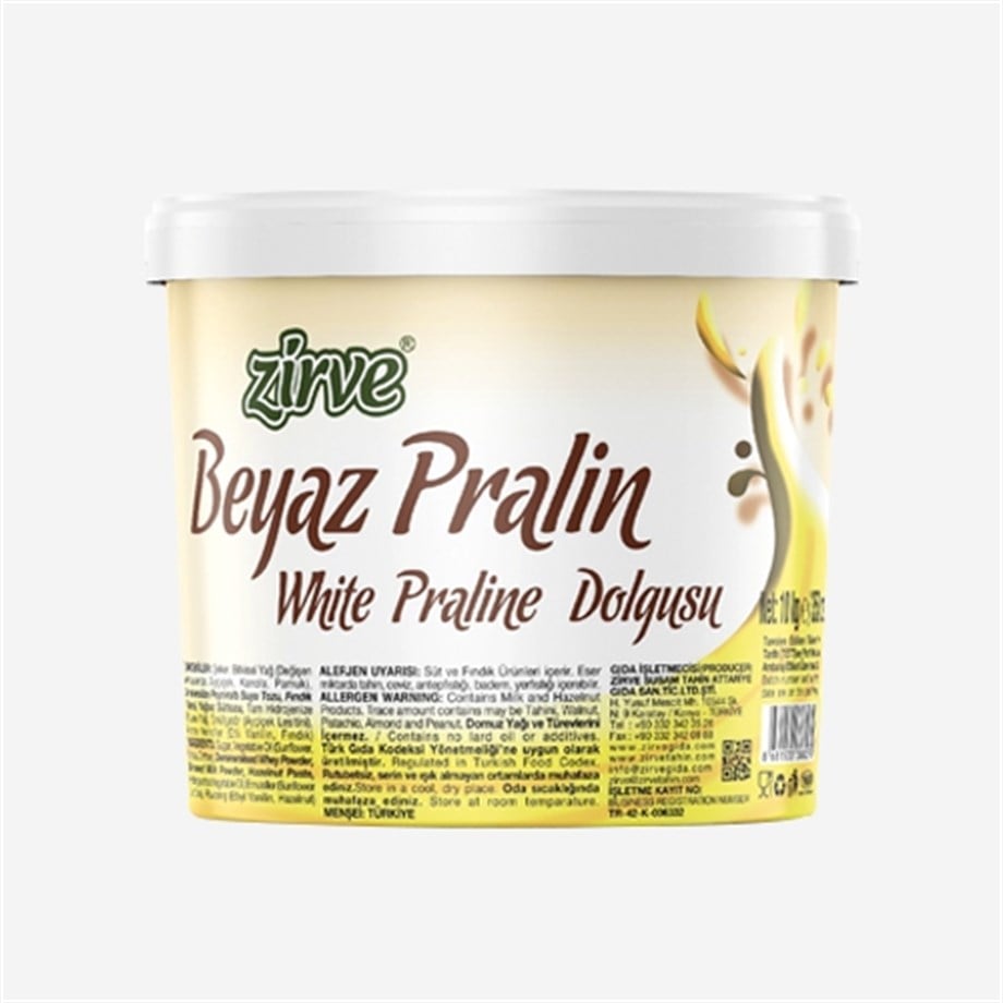 Zirve Beyaz Pralin 10 kg