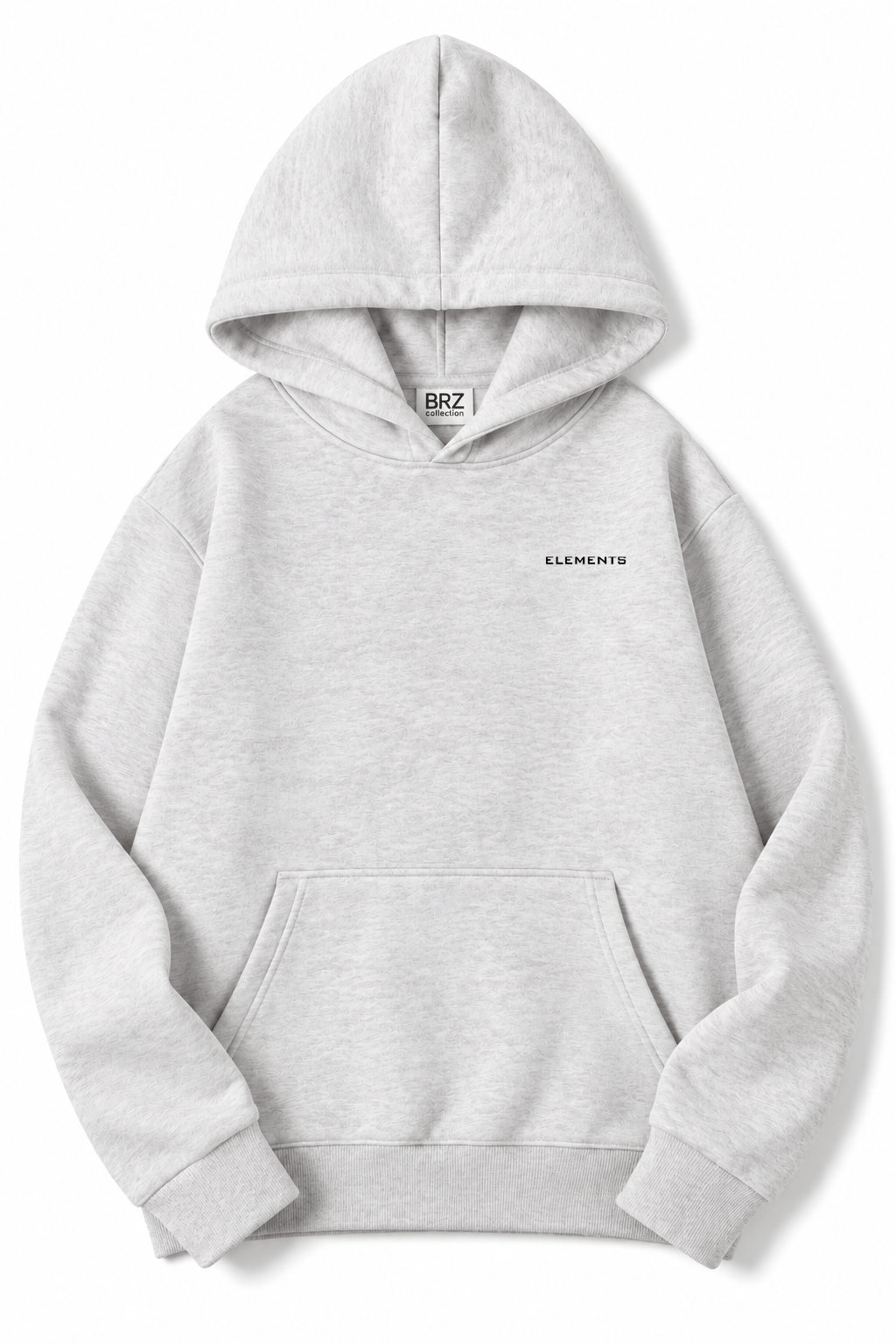 BRZ Collection (AÇIK GRİ) Unisex Oversize Test Your Limits Carrera 964 Hoodie (AÇIK GRİ)