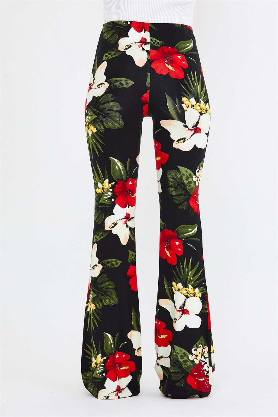 BRZ Collection Çiçek Desenli Kadın Pantolon