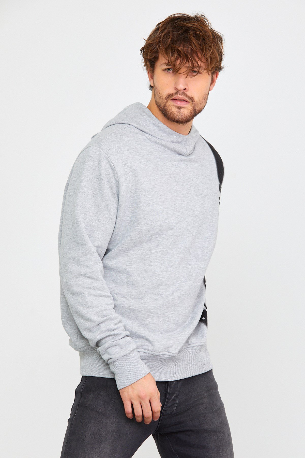 BRZ Collection Erkek Kapüşonlu Sweatshirt