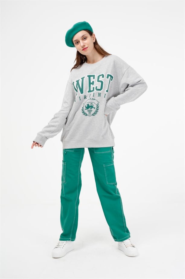 BRZ Collection Kadın Oversize Sweatshirt