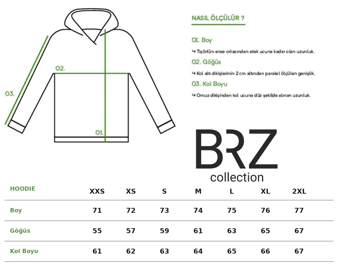 BRZ Collection Kişiye Özel Baskılı Unisex Oversize Hoodie