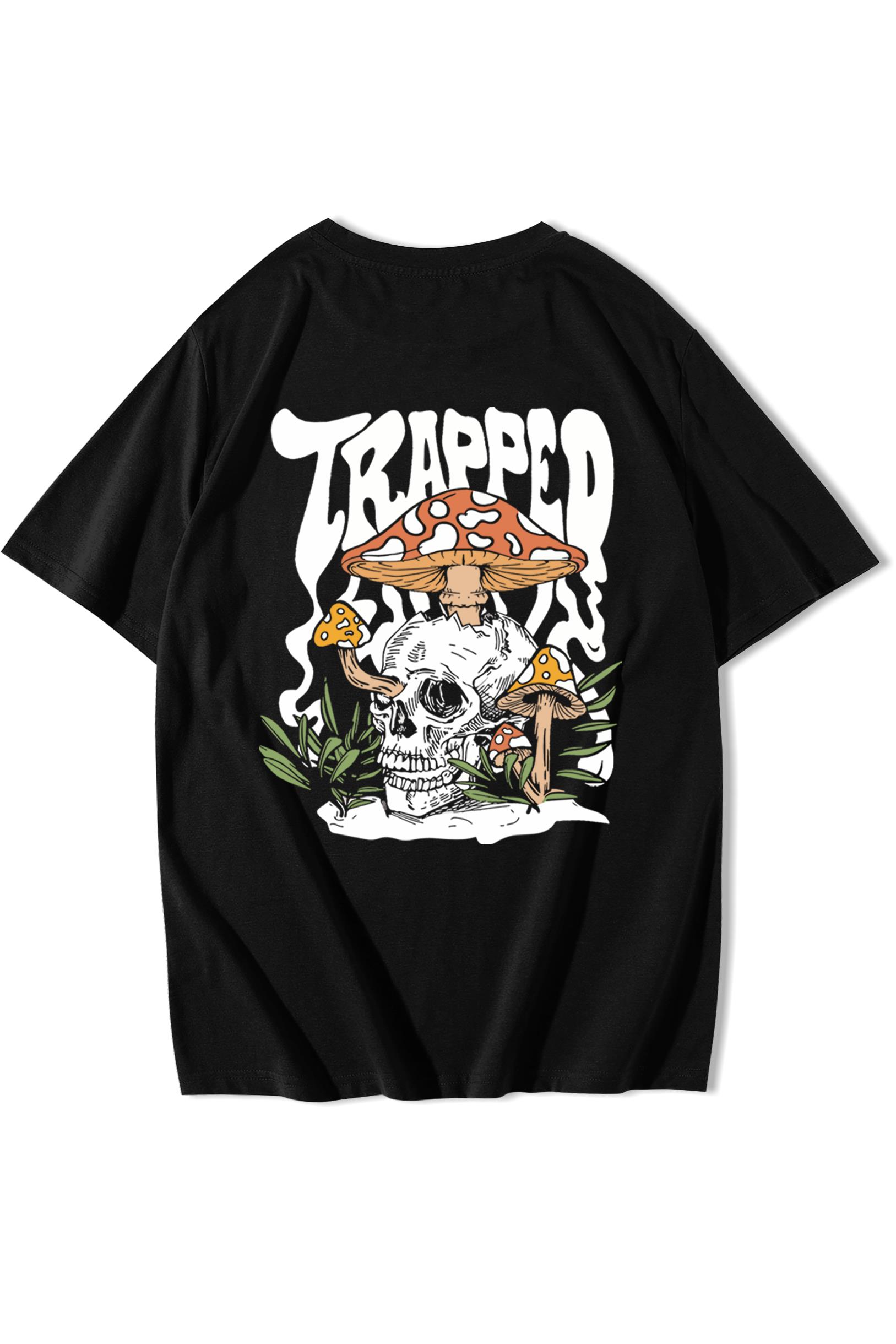 BRZ Collection Oversize Unisex Trapped T-shirt