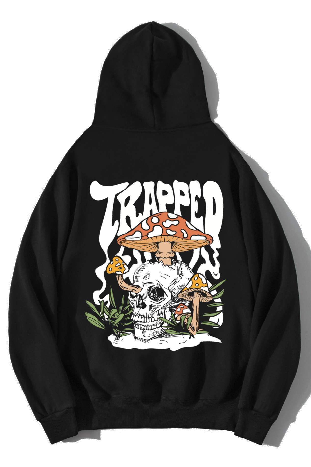 BRZ Collection Oversize Unisex Trapped Hoodie