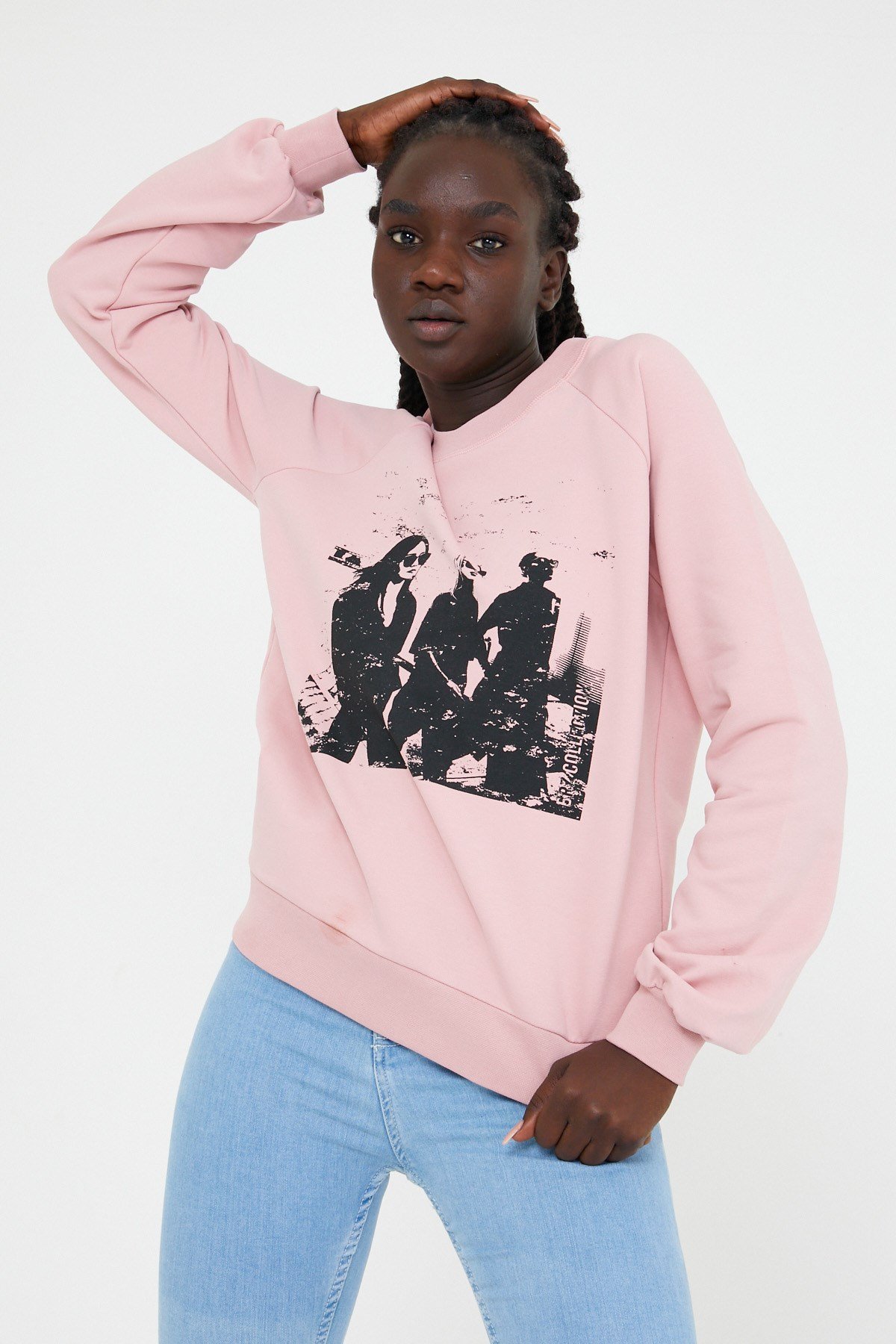 BRZ Collection Reglan Kollu Kadın Sweatshirt