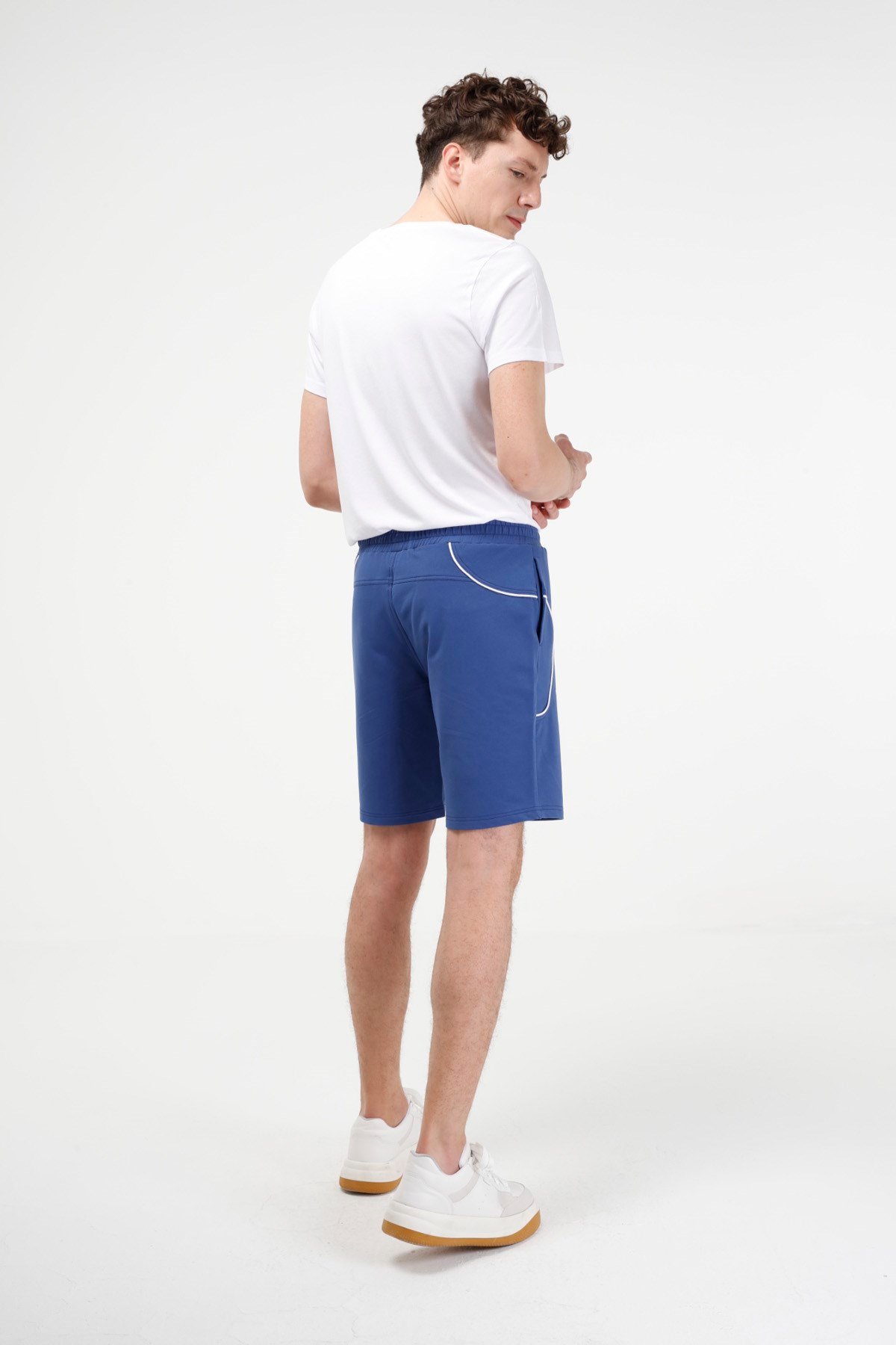 BRZ Collection Şeritli Erkek Şort