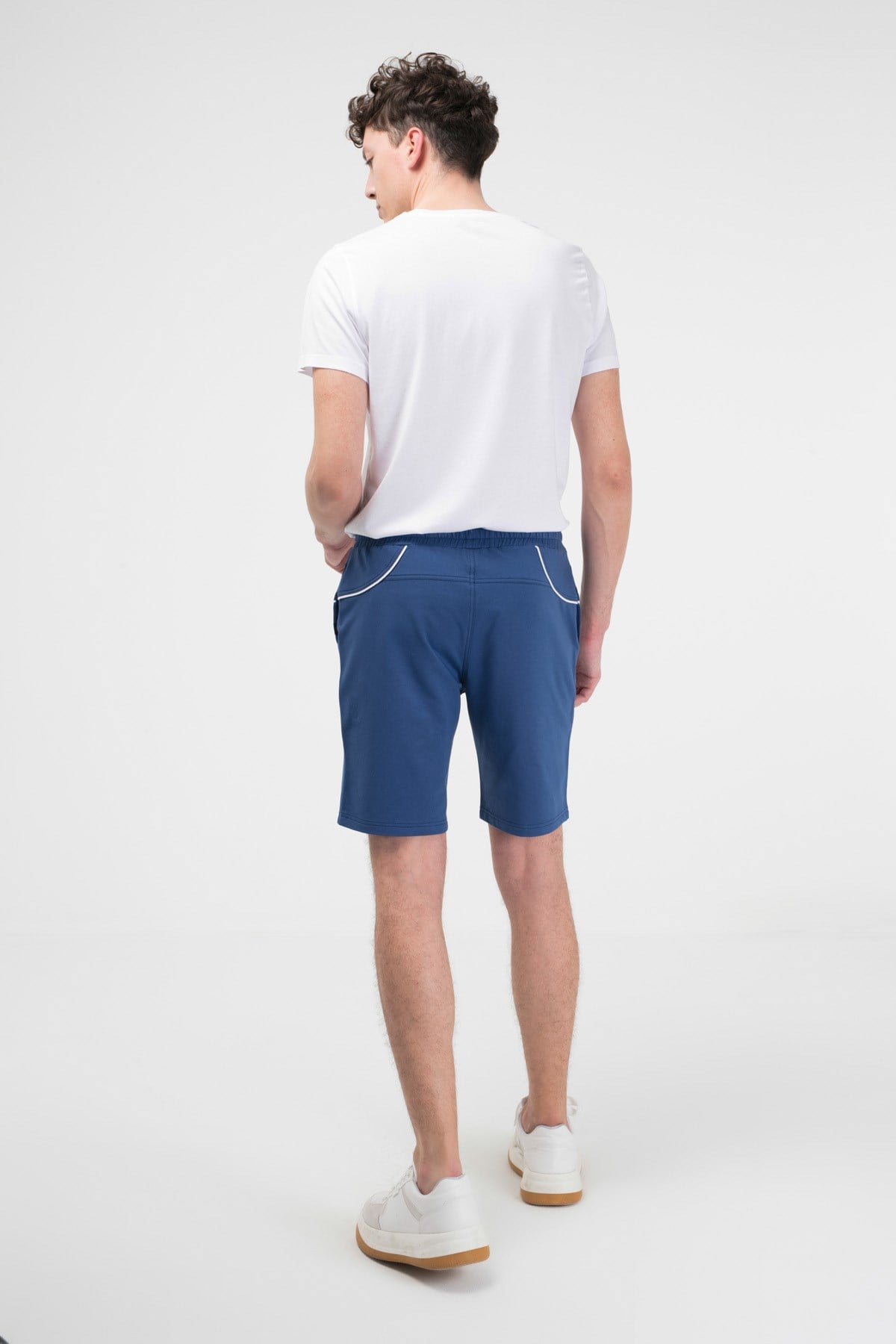 BRZ Collection Şeritli Erkek Şort
