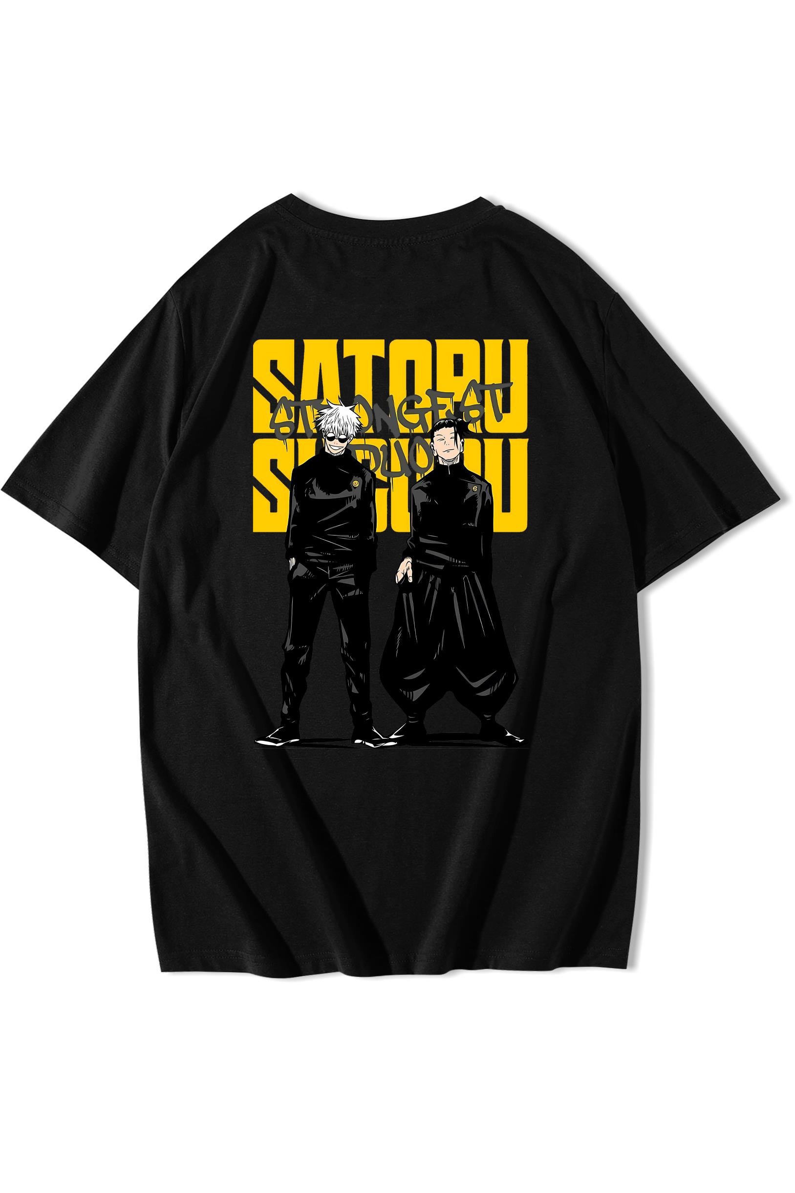 BRZ Collection Unisex Oversize Anime Jujutsu Kaisen Satosugu T-shirt