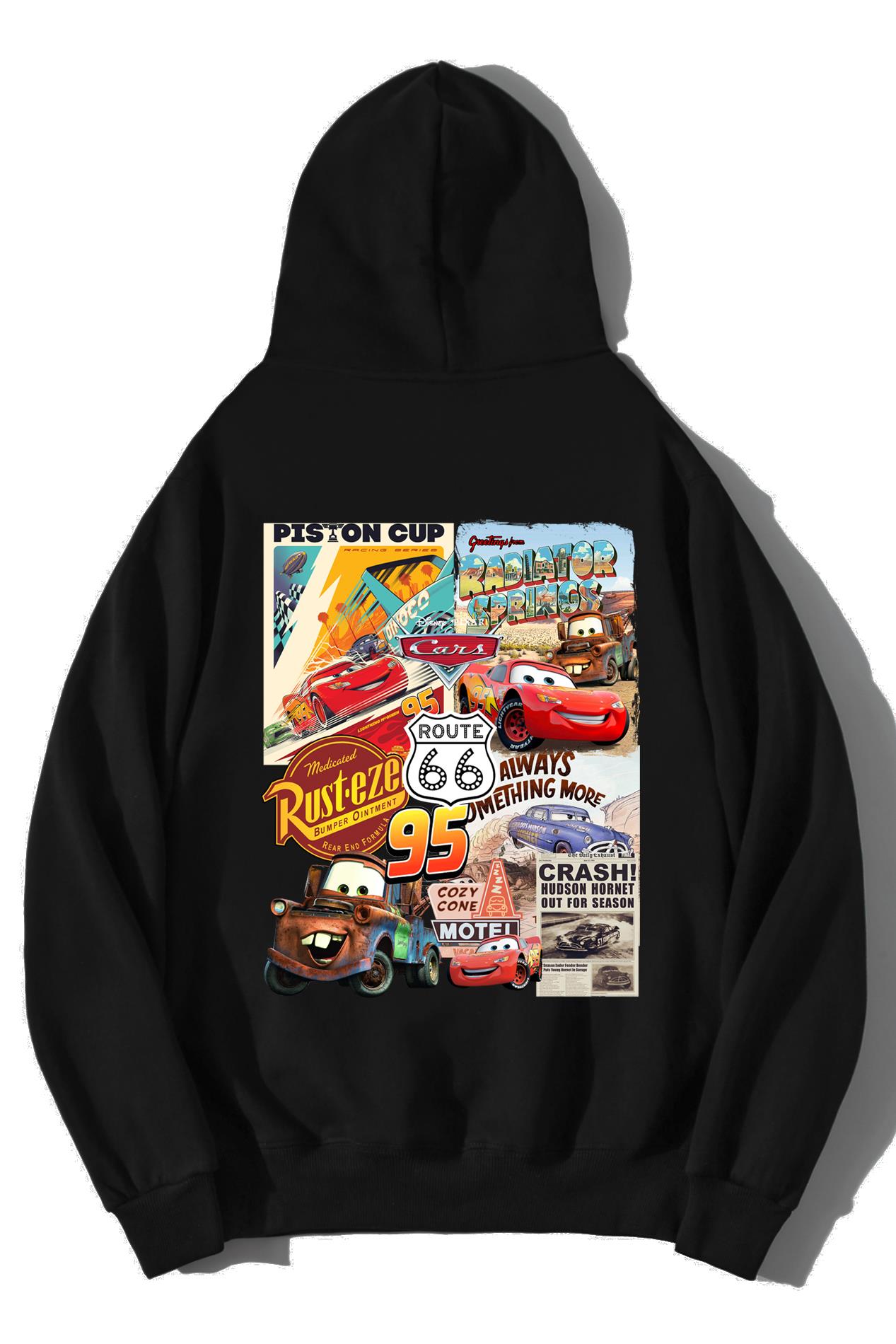 BRZ Collection Unisex Oversize Arabalar (Cars) Hoodie