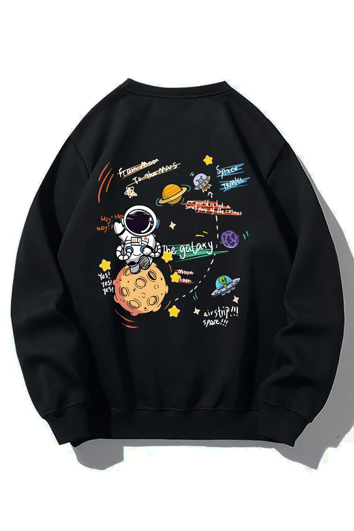 BRZ Collection Unisex Oversize Astronaut Sweatshirt