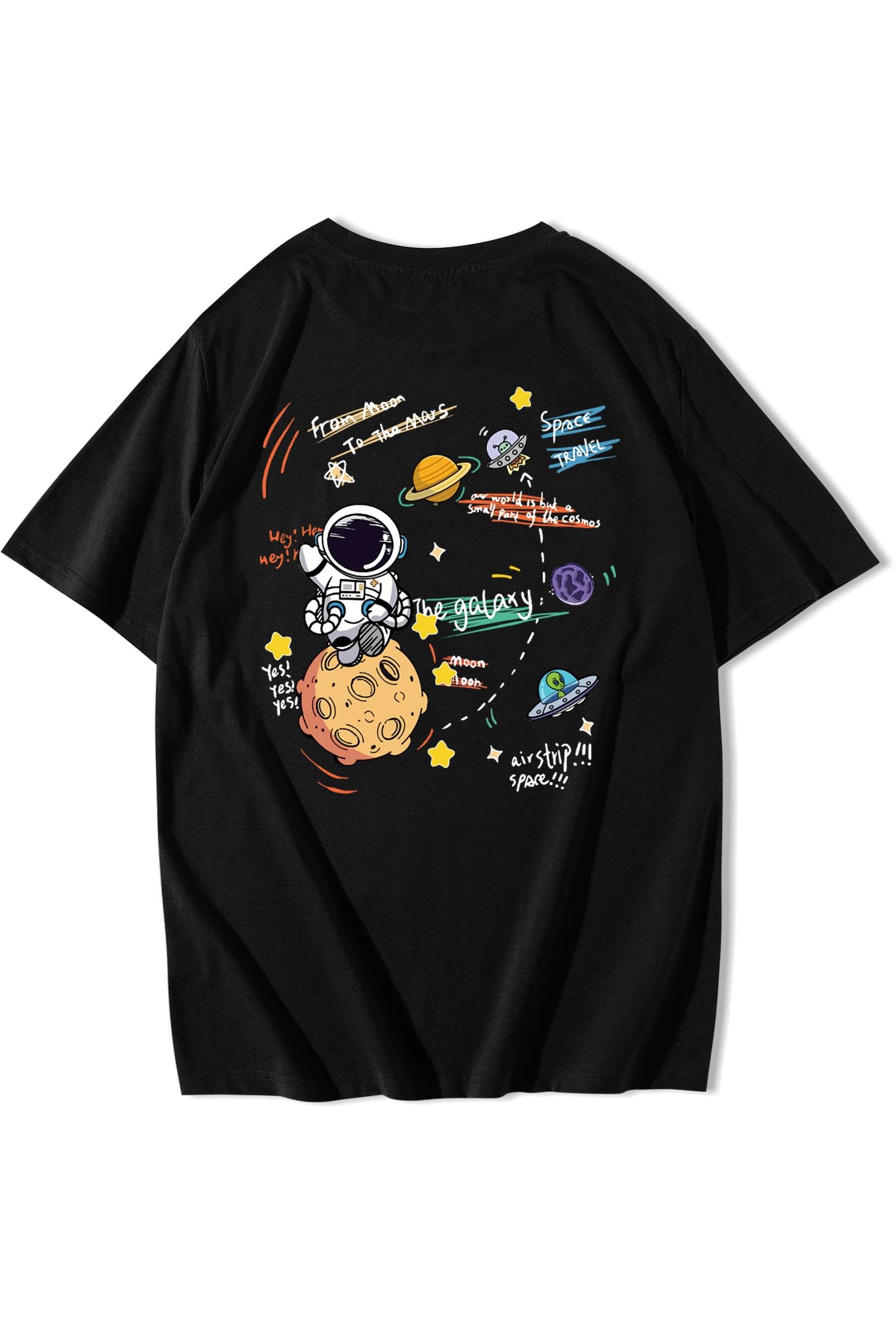 BRZ Collection Unisex Oversize Astronaut T-shirt