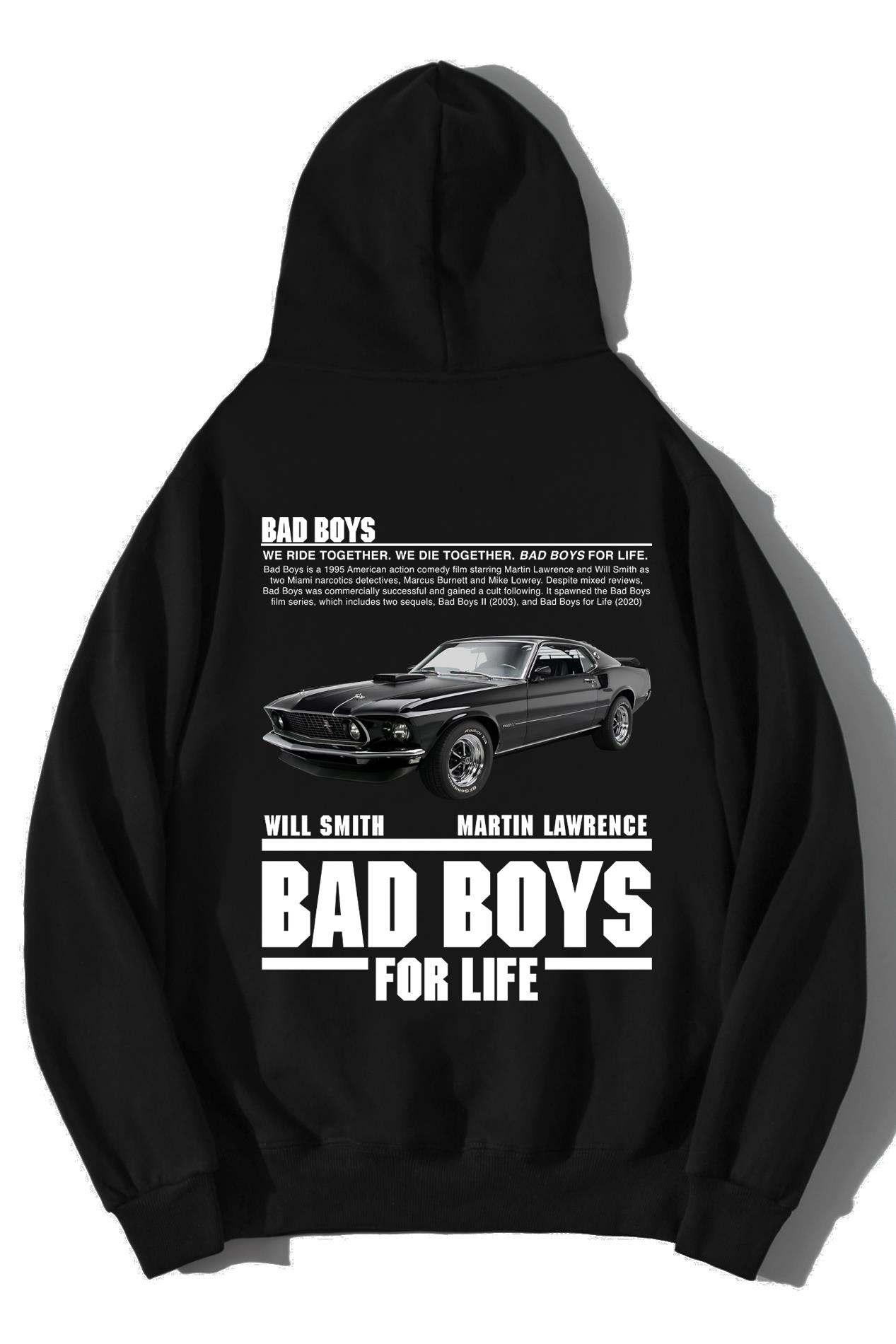 BRZ Collection Unisex Oversize Bad Boys For Life Hoodie