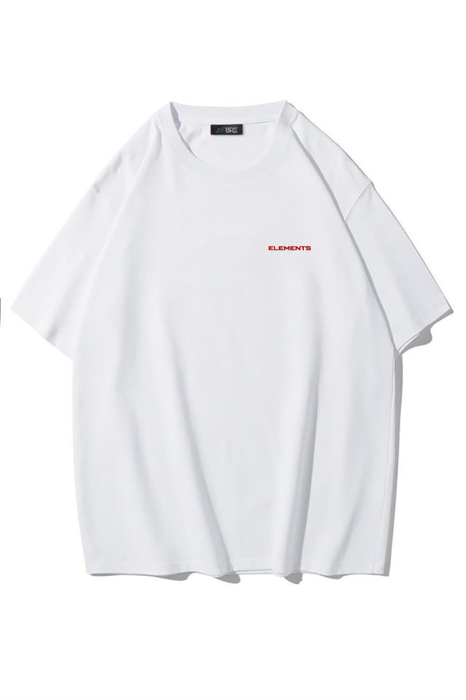BRZ Collection Unisex Oversize Bad Influencer T-shirt (BEYAZ)