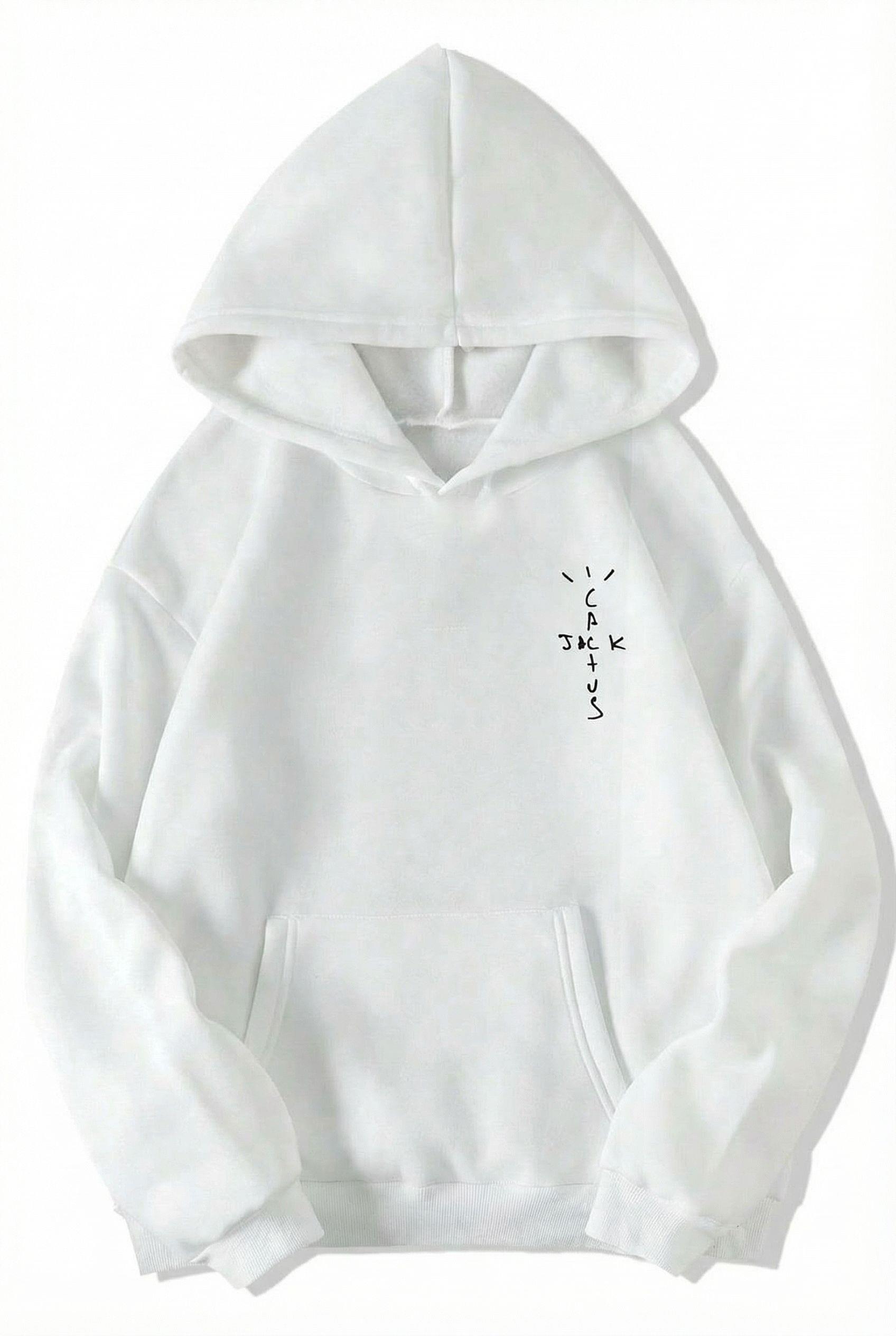 BRZ Collection Unisex Oversize (BEYAZ) Look Mom I Can Fly Travis Scott Astroworld HOODIE (BEYAZ)