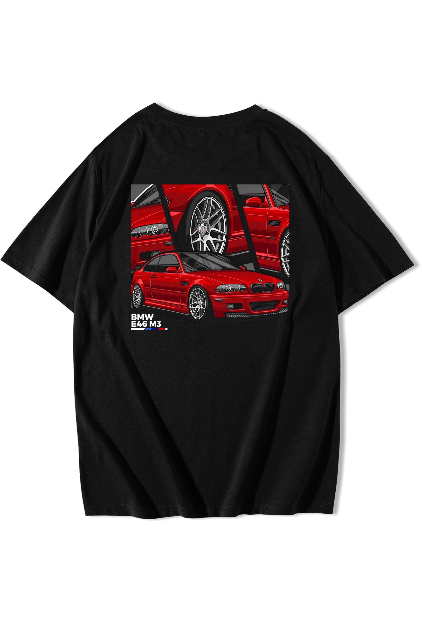 BRZ Collection Unisex Oversize BMW E46 M3 T-shirt