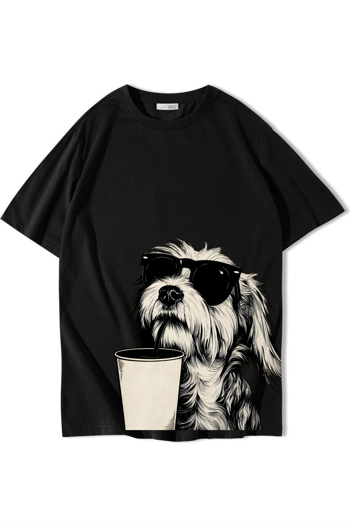 BRZ Collection Unisex Oversize Cool Shih Tzu
