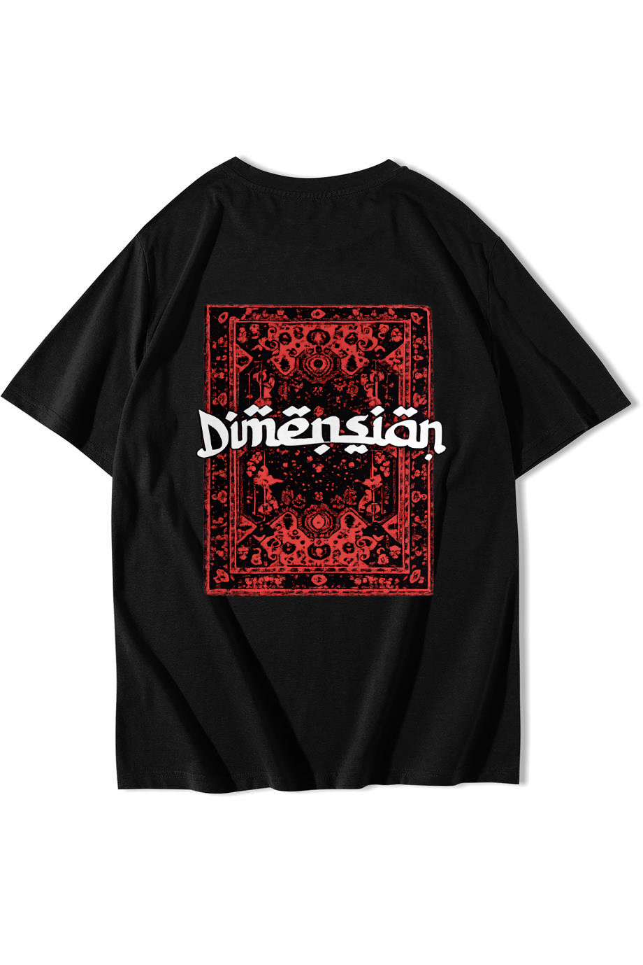 BRZ Collection Unisex Oversize Dimension Vintage Persian Carpet Siyah