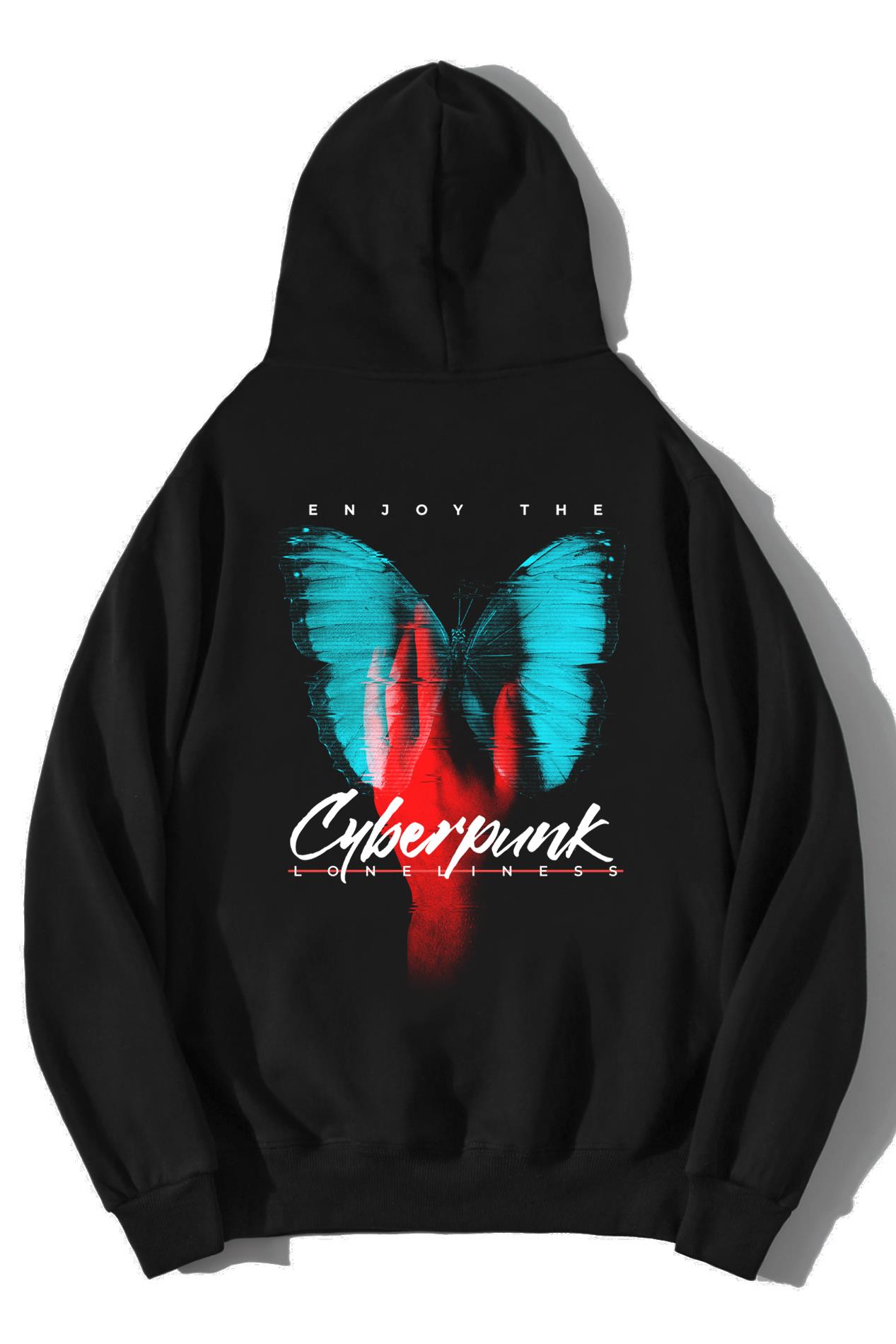 BRZ Collection Unisex Oversize Enjoy The Cyberpunk Hoodie