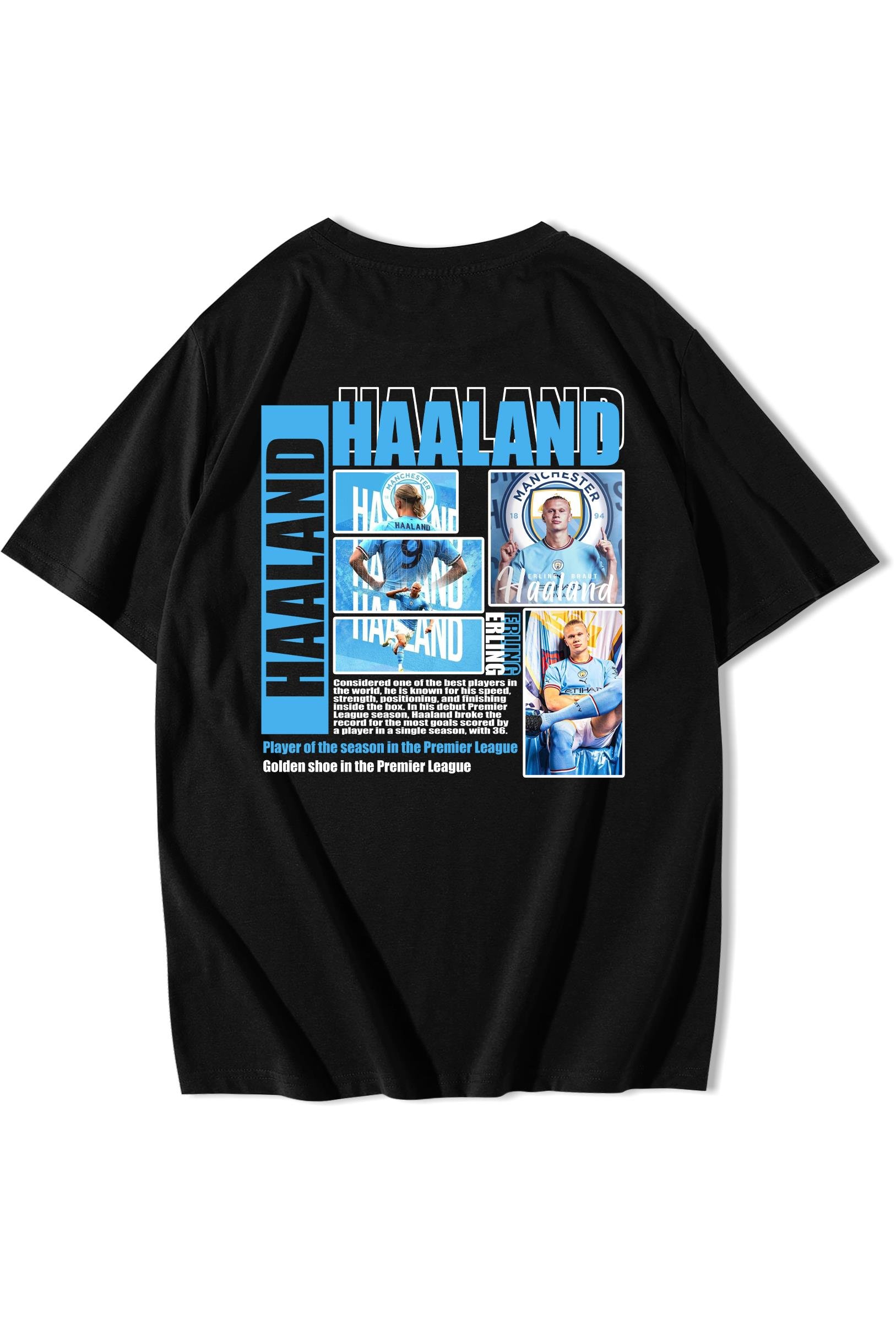 BRZ Collection Unisex Oversize Erling Haaland T-shirt