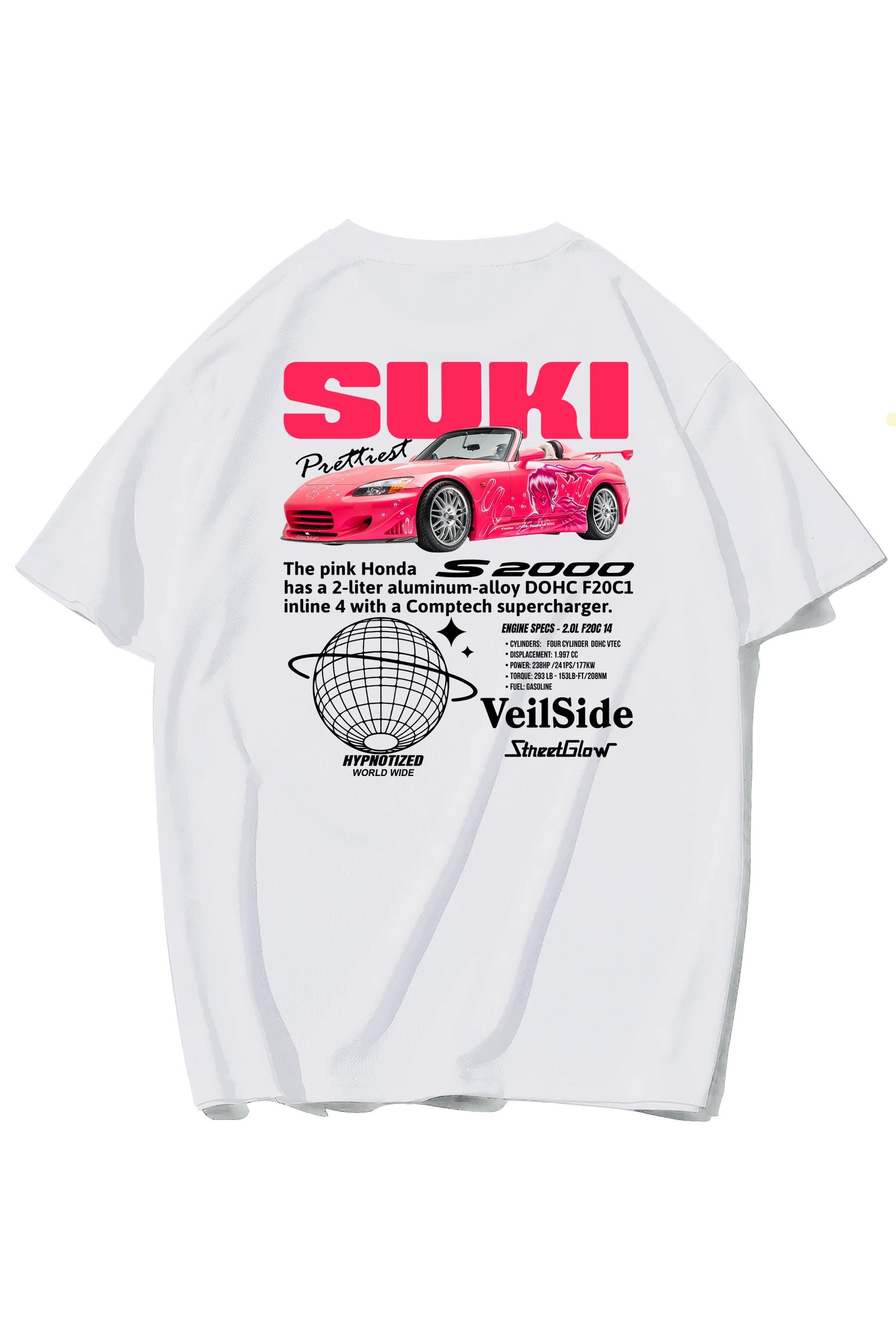 BRZ Collection Unisex Oversize Fast and Furious Suki T-shirt