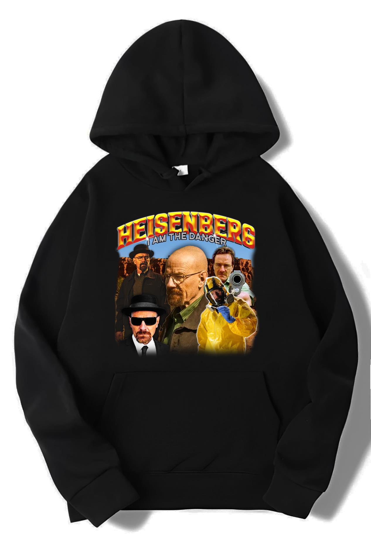 BRZ Collection Unisex Oversize Heisenberg I am The Danger Hoodie