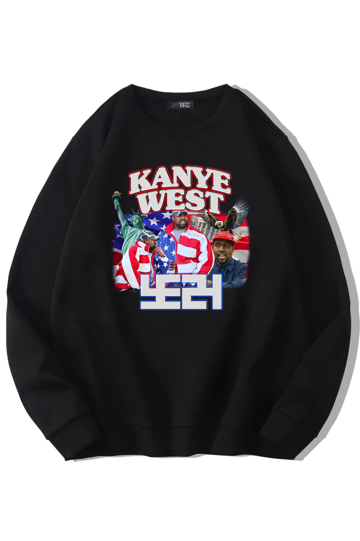 BRZ Collection Unisex Oversize Kanye West Sweatshirt