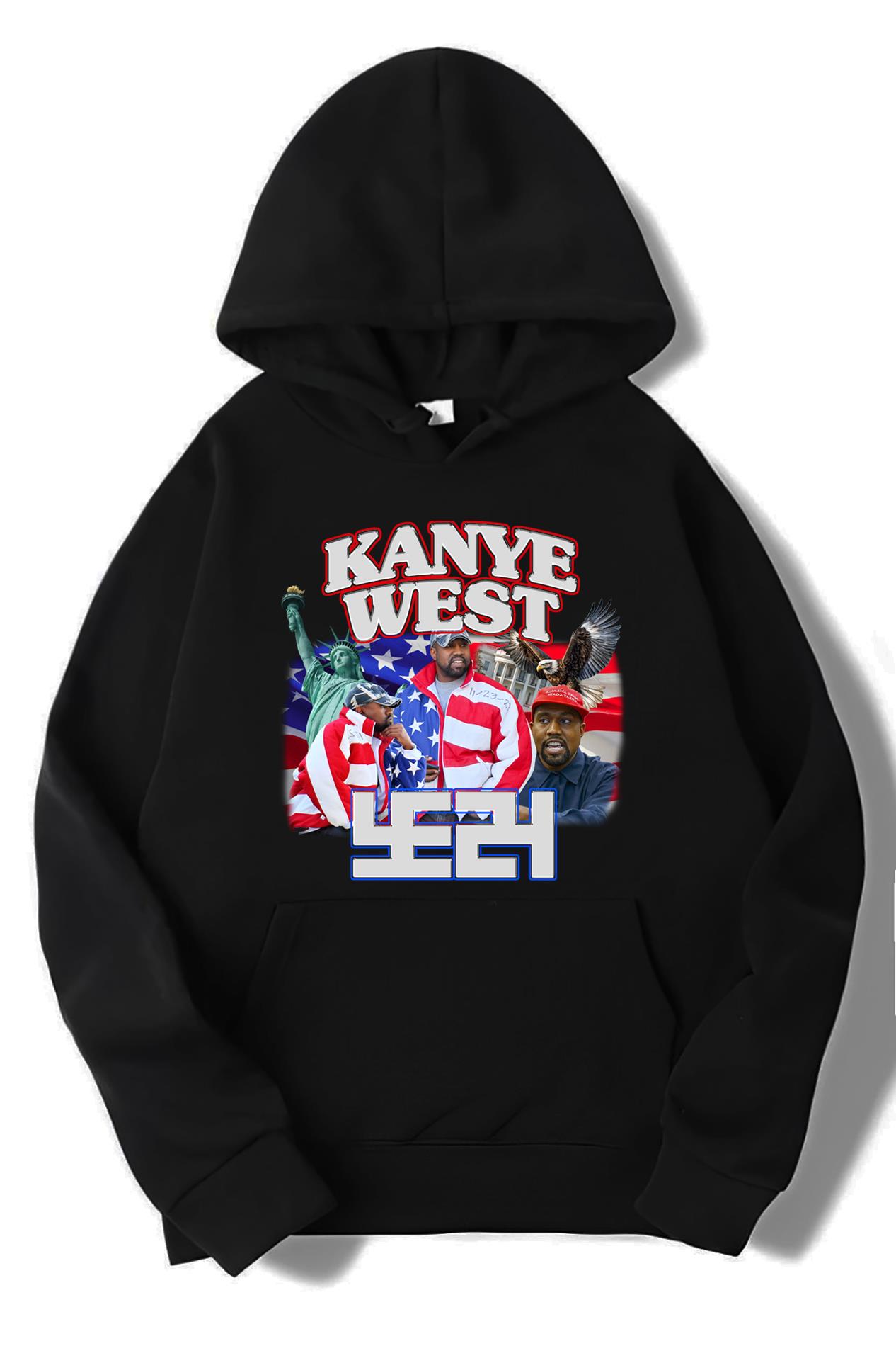 BRZ Collection Unisex Oversize Kanye West Hoodie
