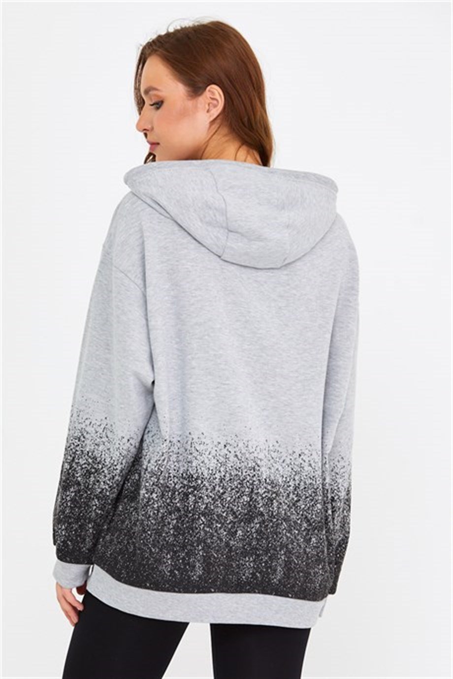 BRZ Collection Unisex Oversize Kapüşonlu Sweatshirt